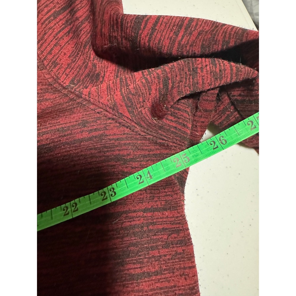NFL San Francisco 49ers Mens XL Hoodie Red Black Marl Team Apparel Sweatshirt - Picture 7 of 7